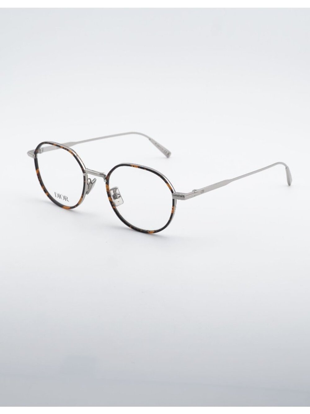 Dior DIORBLACKSUIT O R3U F500 Eyeglasses Silver 49mm Square Frame